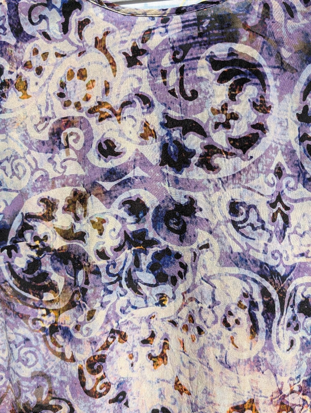 Tianello Casablanca Washable Silk Loving Blouse / M - Picture 11 of 11